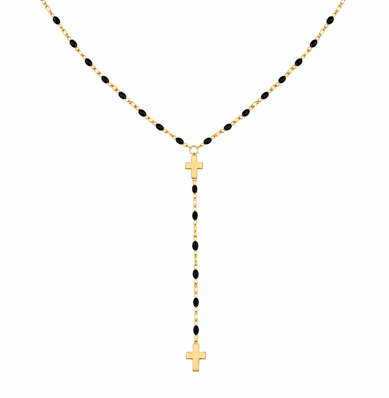 Collier croyance ‘’ Amor black ‘’