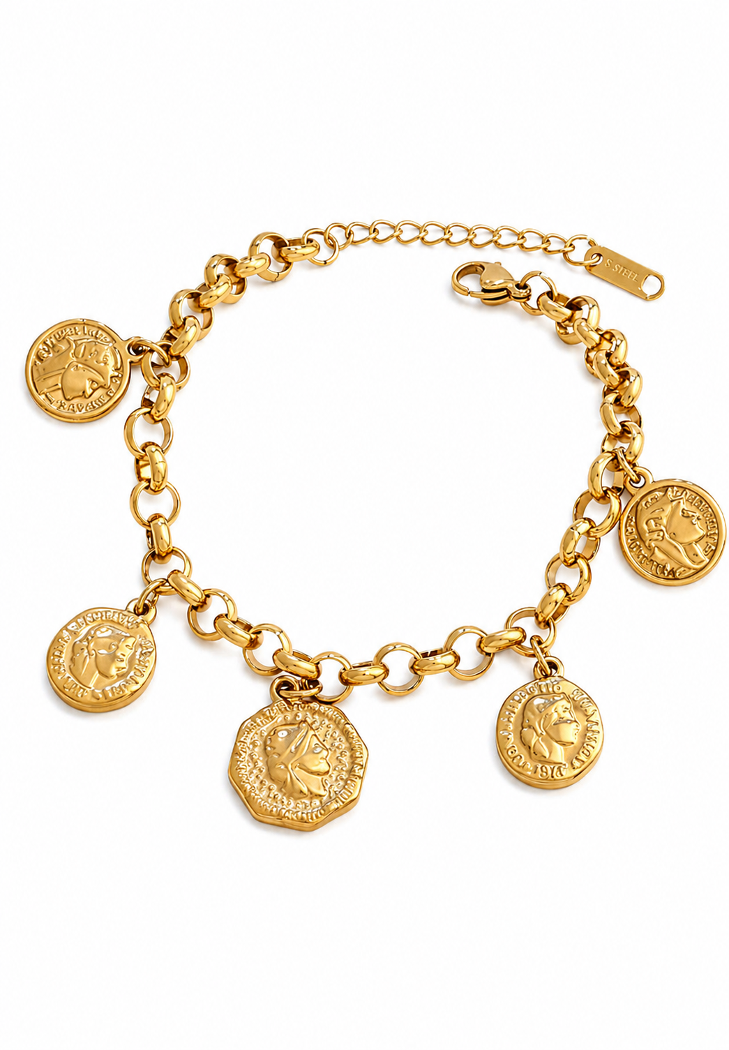 Bracelet ‘’ breloque lila ‘’