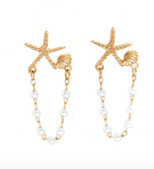 Boucle d’oreille ‘’ Ocea ‘’