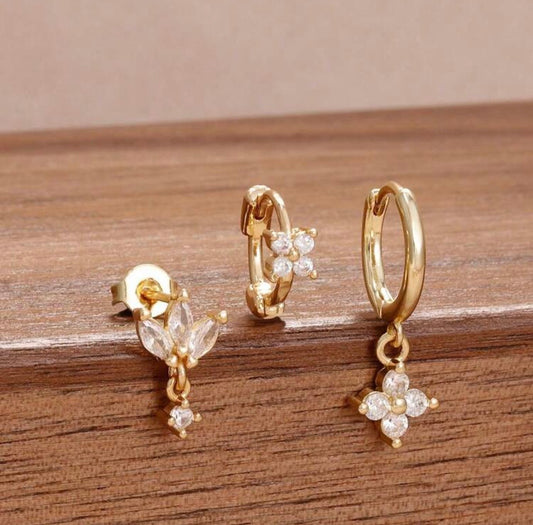 Composition boucle d’oreille Bella