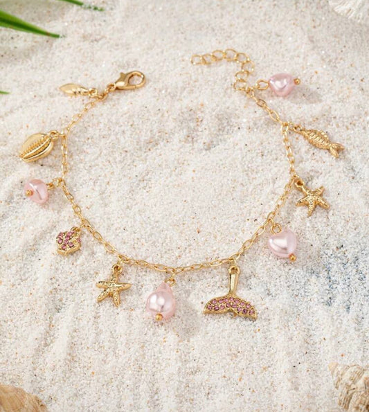 Bracelet breloque sirène