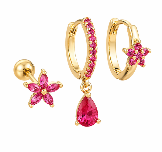 Boucle d’oreille ‘’ Compo rosalia ‘’