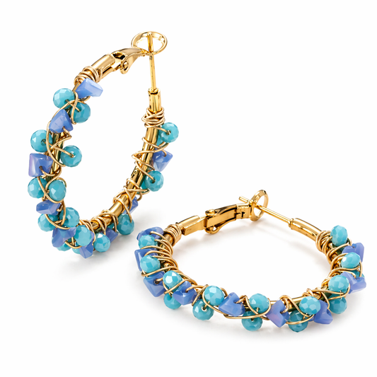 Boucle d’oreille ‘’ bohème ‘’